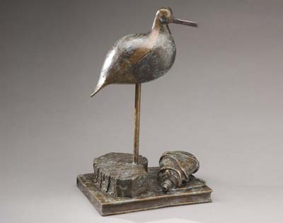 Bird Sculpture: William Mathews Black Bellied Plover